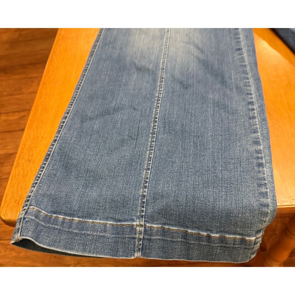 SPANX NWT seamed front wide-leg XL vintage indigo smart casual quiet luxury chic - Picture 2 of 10